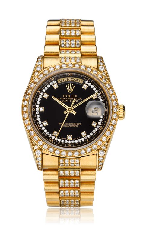 rolex day-date gold price in india|Rolex 18k gold watch price.